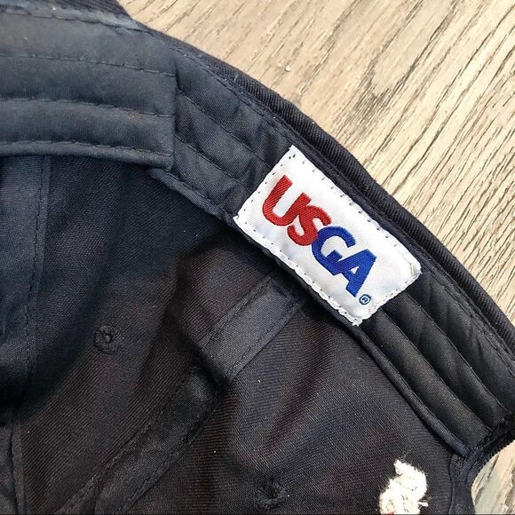 Usga 2011 Us Open Congressional Usga Member Golf Hat Cap Black Adjustable - Picture 5 of 5